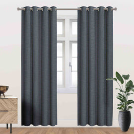 Beckett Energy Saving Blackout Grommet Panel - Blue 54"x84"