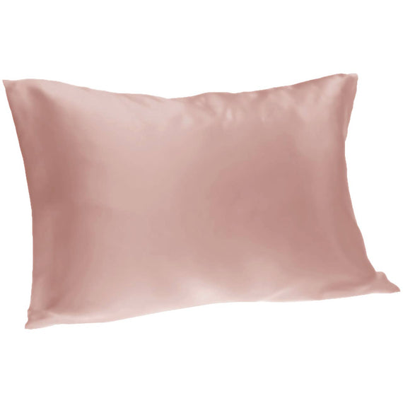 100% Satin Queen Size Pillowcase - Blush, 2 count